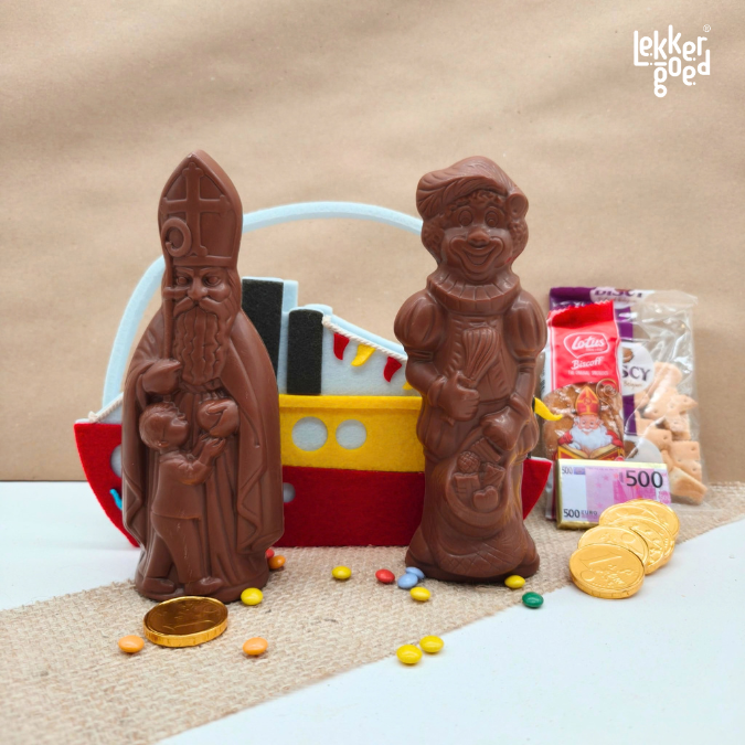 Stoomboot van de Sint