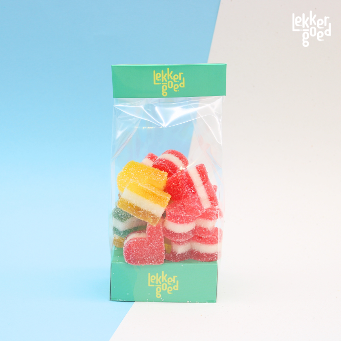 Vaderdag fruitgums in een zakje