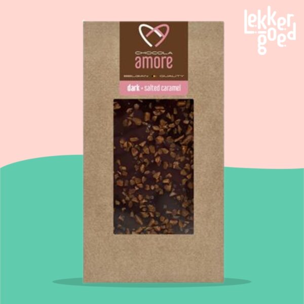 Chocoladetablet melk gezouten caramel