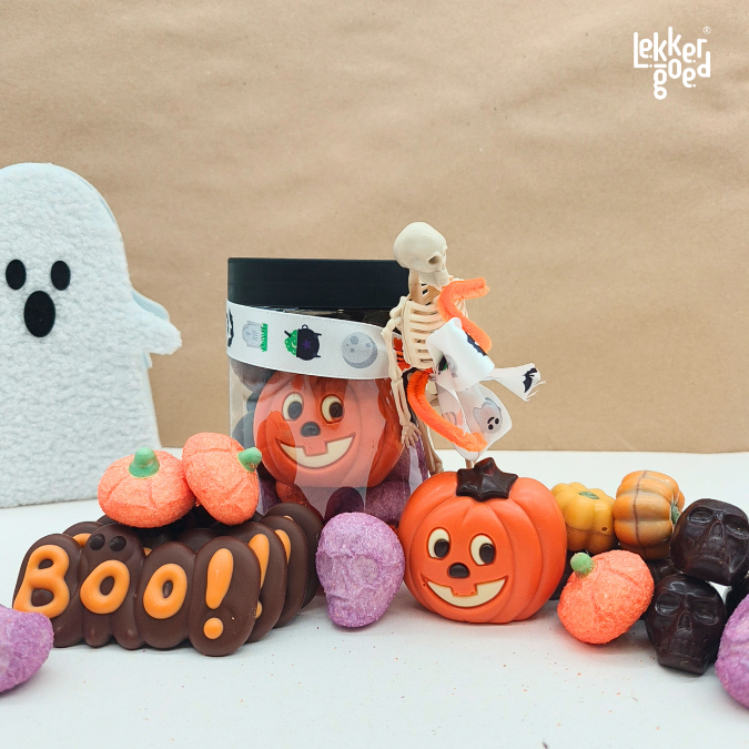 Halloween Chocolate Jar
