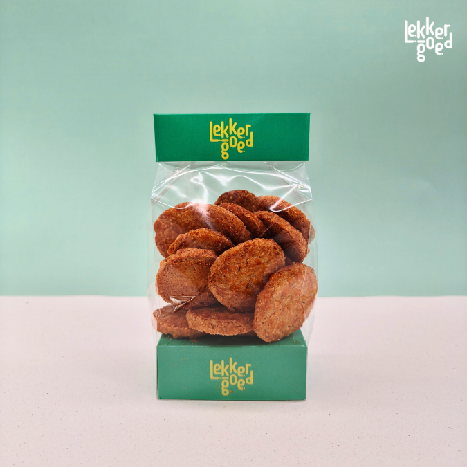 Ronde koekjes suikervrij