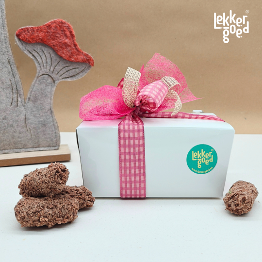 Herfst: Schilfertruffels melkchocolade